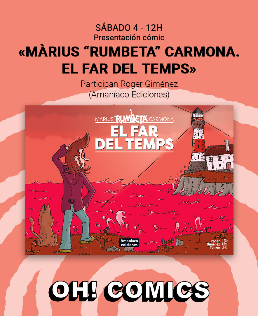 Presentación del cómic «Màrius Rumbeta Carmona. El far del temps»
