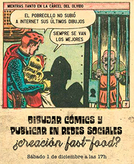 Dibujar cómics y publicar en redes sociales ¿creación fast-food?