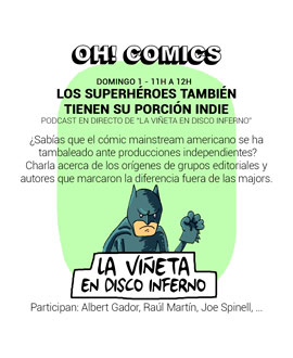 Los superhéroes también tienen su porción indie