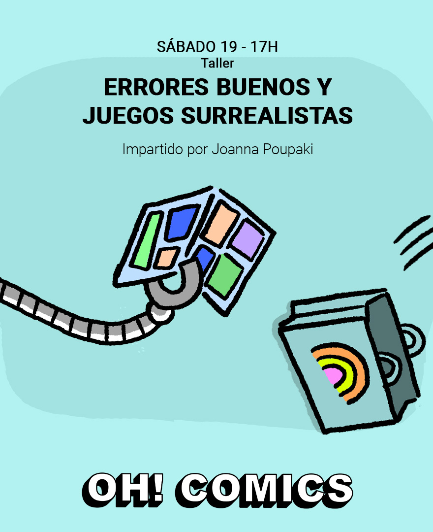 Taller: Errores buenos y juegos surrealistas, por Joanna Poupaki
