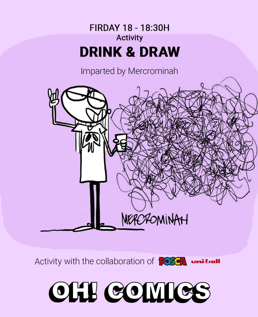 DRINK & DRAW with Mercrominah