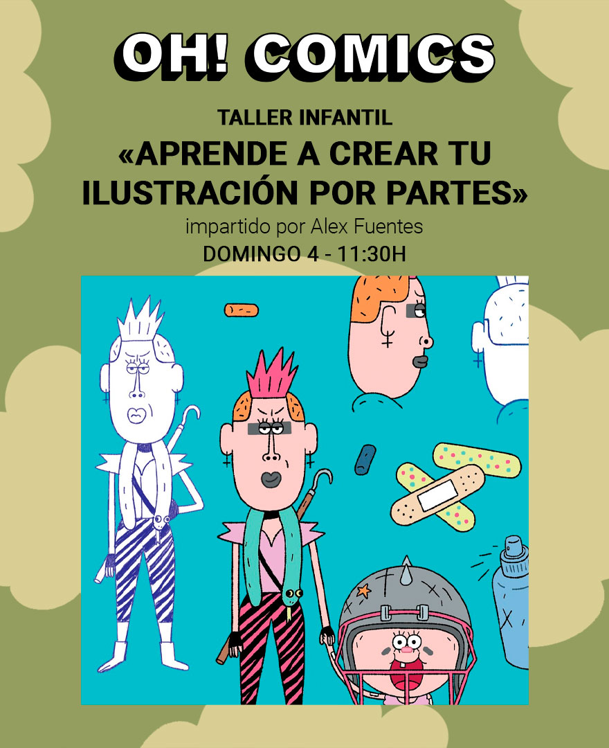 Taller infantil de Alex Fuentes