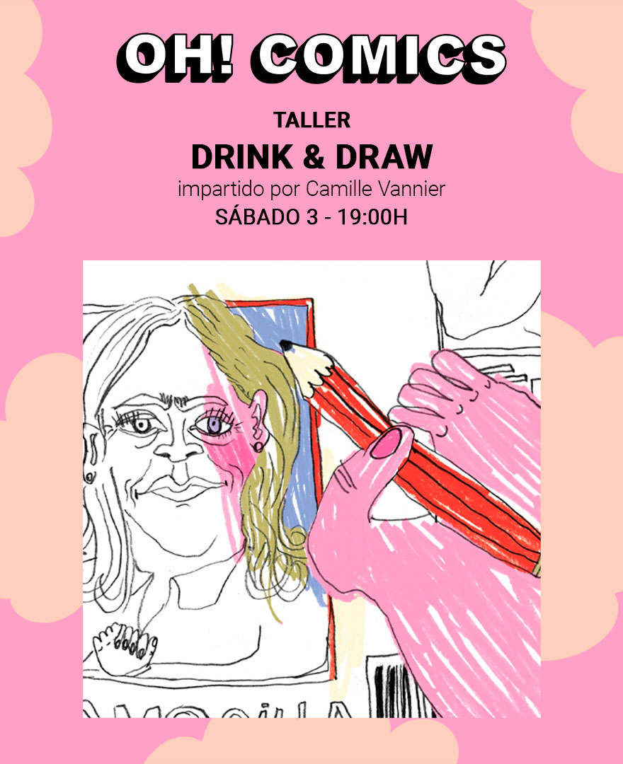 «Drink & Draw» con Camille Vannier